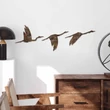 Fém fali dekoráció, Rusty Birds 1
