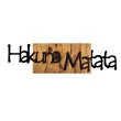 Fa fali dekoráció, Hakuna Matata 4