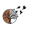 Fa fali dekoráció, Tree And Birds - 322