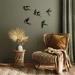 Fém fali dekoráció, Swallows - 303