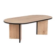 Dohányzóasztal Sable - Sapphire Oak, Fekete