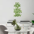 Fém fali dekoráció, Do More Of What Makes You Happy