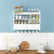 Konyhai polc Knott - White