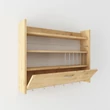 Konyhai polc Knott - Oak
