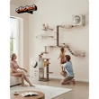 Clickat Land – macska függőágy, falra szerelhető platform | FEANDREA