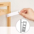 5 szintes tároló állvány, fürdőszobai polc, bambusz