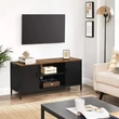 TV szekrény, TV asztal 3 állítható polccal 120 x 55 x 40 cm
