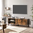 TV szekrény, 2 ajtós TV állvány, 140x40x50 cm