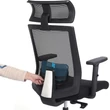 Irodai szék, hálós borítással, ergonomikus számítógépes szék