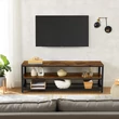TV szekrény, Rusztikus TV állvány 140 x 40 x 52 cm rusztikus barna