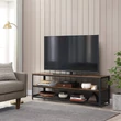 TV szekrény, Rusztikus TV állvány 140 x 40 x 52 cm rusztikus barna