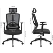 Irodai szék, ergonomikus forgó szék deréktámasszal