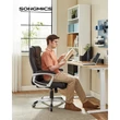 Songmics Ergonomikus irodai szék, állítható magasságú forgószék
