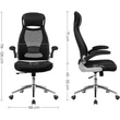 Irodai szék, ergonómikus hálós forgószék