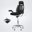 Irodai szék, ergonómikus hálós forgószék