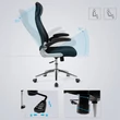 Irodai szék, ergonómikus hálós forgószék