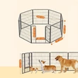 Kutya kennel, kutyaketrec, 80cm magas | FEANDREA