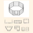 Kutya kennel, kutyaketrec, 80cm magas | FEANDREA