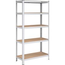 SONGMICS Nagy teherbírású tárolópolc, 180 x 90 x 40 cm, 875 kg-ig terhelhető