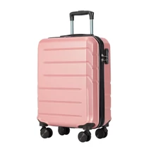 BONTOUR &quot;Spinner&quot; 4 Kerekes Kabin Bőrönd 55x39x20cm, Rose Gold