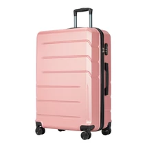 BONTOUR “SPINNER” Nagy Duplakerekes Gurulós bőrönd, RoseGold