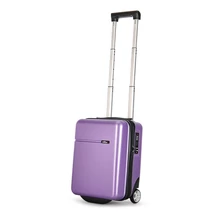 Bontour 40x30x20cm kabinbőrönd, WIZZ AIR felvihető kézipoggyász, rózsaszínes lila