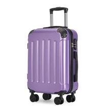 BONTOUR VERTICAL 4 Kerekes Kabin Bőrönd 55x39x20cm rózsaszínes lila