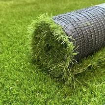 VASHOME EcoTurf műfű tekercs, DIY, sűrű, dús, élethű, 35 mm vastag, 2×1 m (2 négyzetméter)