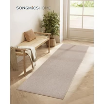 SONGMICS HOME szőnyeg, 80 x 200 cm Nappali szőnyeg, Csúszásmentes Szőnyeg, Tevebarna
