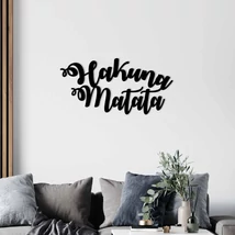 Fém fali dekoráció, Hakuna Matata