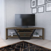 TV szekrény Sares - Oud Oak, Black