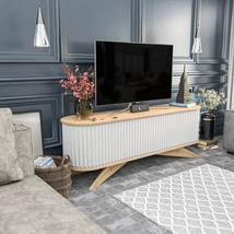 TV szekrény Stor - Sapphire, White
