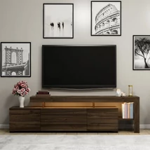 TV szekrény Beliz - Walnut