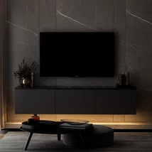 TV szekrény Neon Illuminated - Anthracite
