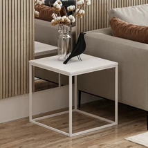 Kis asztal Basak - White