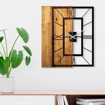 Fali Dekoráció Decorative Wooden Wall Clock, Wooden Clock 37
