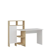Íróasztal Bugra - White, Oak