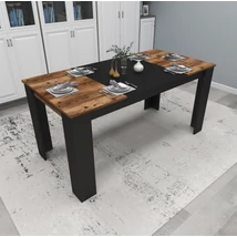 Étkező asztal Line - Light Walnut, Black