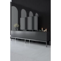 TV szekrény Lord - Anthracite, Silver