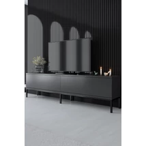TV szekrény Lord - Anthracite, Black