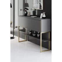 Komód Luxe - Gold, Anthracite