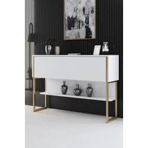 Komód Luxe - Gold, White