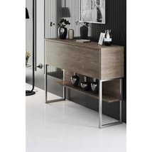 Komód Luxe - Silver, Walnut
