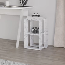 Éjjeliszekrény Lonie - Carrara Marble