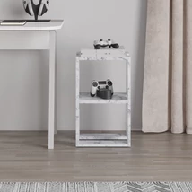 Éjjeliszekrény Lonie - Carrara Marble
