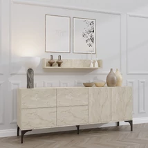 Konzolasztal Stella - Travertine