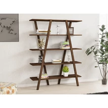 könyvespolc Perla - Walnut