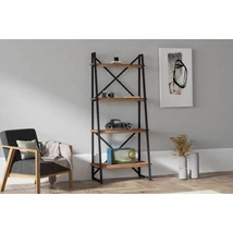 könyvespolc Alaro - Walnut