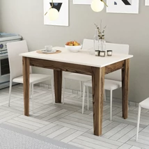 Étkező asztal Kiev 508 - Walnut, Cream