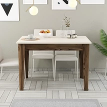 Étkező asztal Kiev 508 - Walnut, Cream